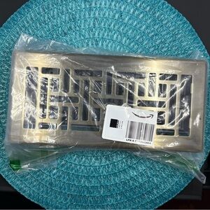 Decorative Metal Vent Cover back measurement to fit 4x10 .